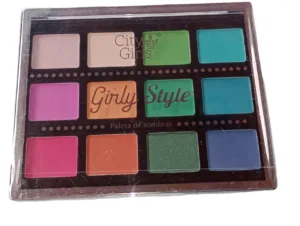 City Girls Girly Style Sombra 12 Cores