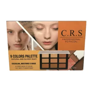 Paleta CRS 9 Cores de Pó Facial