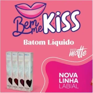 Batom Bem Me Kiss Da Bella Bem Me Quero