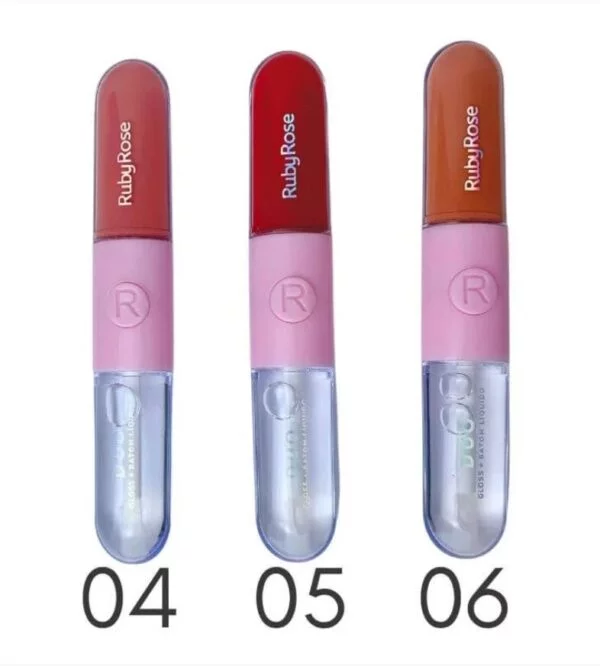 Ruby Rose Duo Gloss+Batom Líquido - Image 7